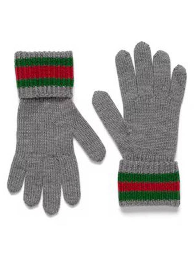 구찌 어린이 울 장갑 7927064K2061266