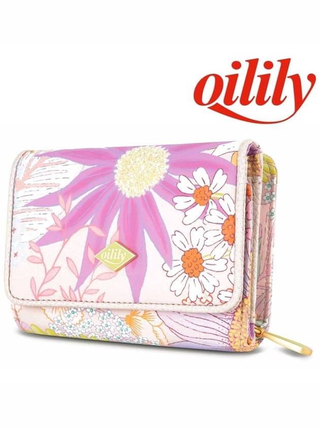 오일릴리 플랩지갑 지나 컬러풀 월렛 MEOIL1153