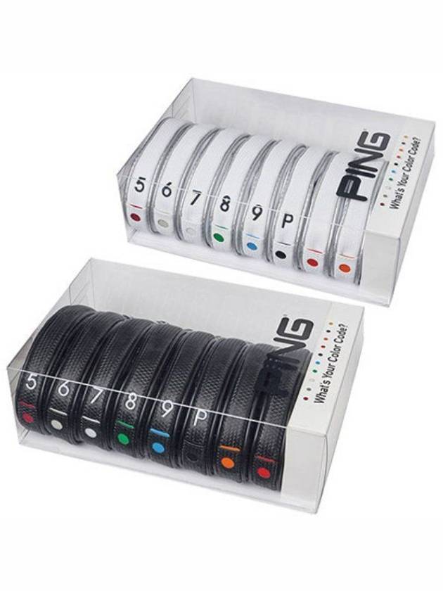 핑 골프 아이언 클럽 커버 컬러 코드 8개 세트 HC C191 PING