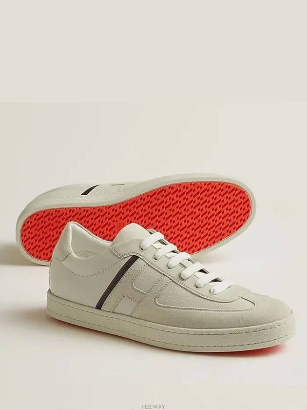 에르메스 남성 부메랑 스니커즈 스웨이드 베이지 H222889Z