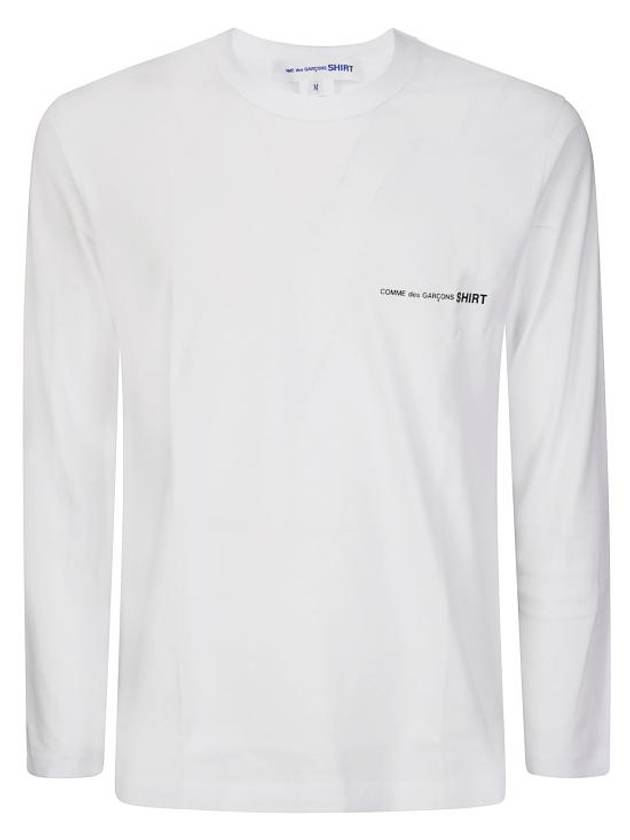 25SS 꼼데가르송 반팔 티셔츠 FOT025S25 3 WHITE