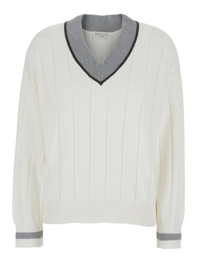 25SS 브루넬로 쿠치넬리 자켓 M19755402CJ068 White