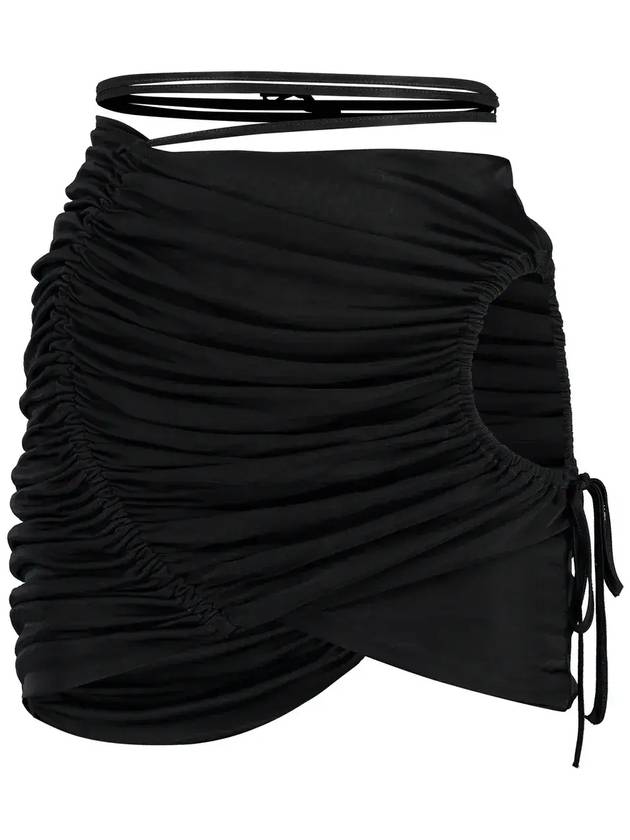 안드레아다모 개더드 드레이프 스커트 ADSS23SK03315473_0473