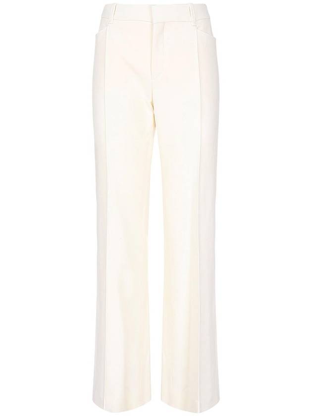 Chloe' Flared hose trousers
