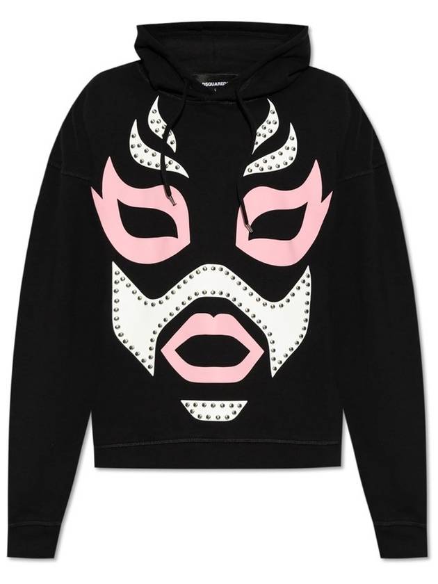 Dsquared2 릴렉스핏 마스크 후드티