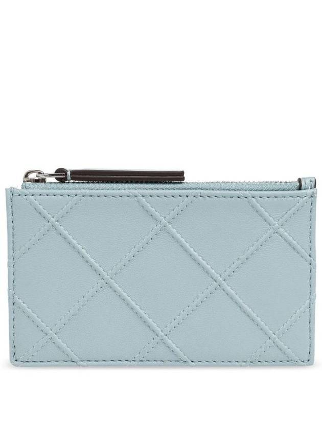 토리버치 logo embossed wallet  152602