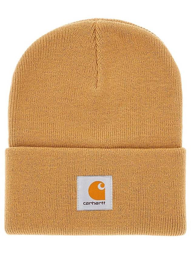 CARHARTT WIP Logo patch beanie Man One Size