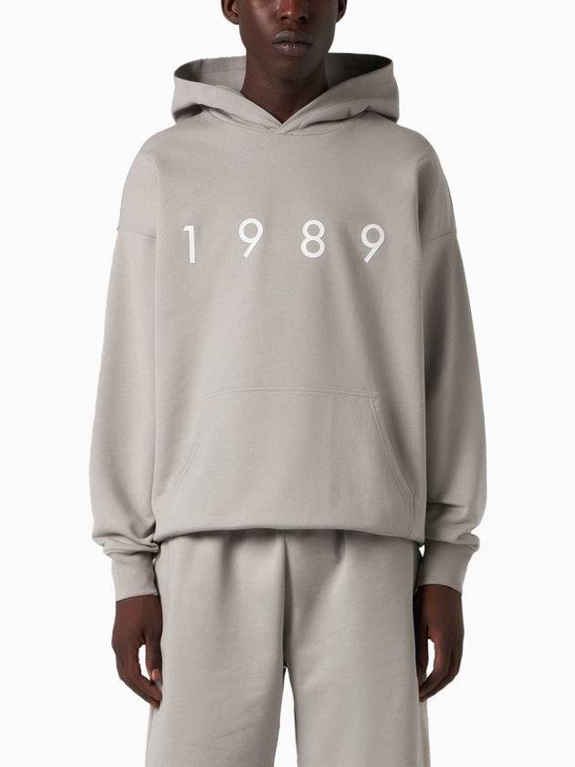1989 Logo Hoodie Grey