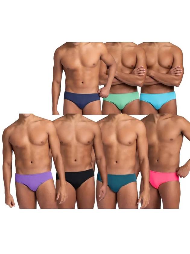 졸린 수영복 솔리드 브롤린 브리프 팬티 바지 블랙 하와이블루 청록 라임 네이비 핫핑크 퍼플