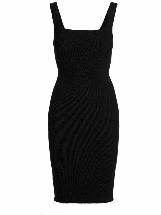 Hunza G 클래식 탱크 드레스 TANKDRESS_BLACK