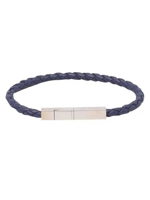 보테가베네타 브레이드 레더 브레이슬릿 크루즈