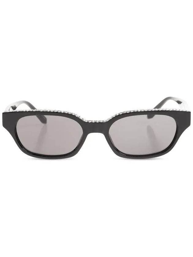 Linda Farrow X Magda Butrym 직사각형 프레임 장식 선글라스 MAGDA22C2SUN0_0