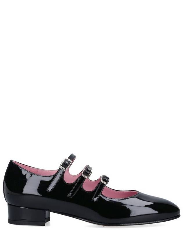 카렐 트리플 스트랩 메리 제인 펌프스