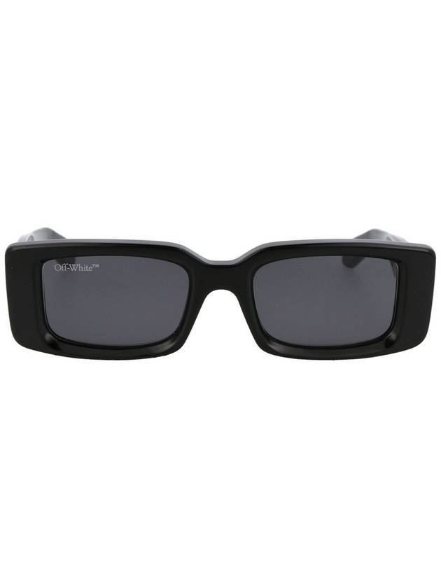 오프화이트 아서 직사각 프레임 선글라스
