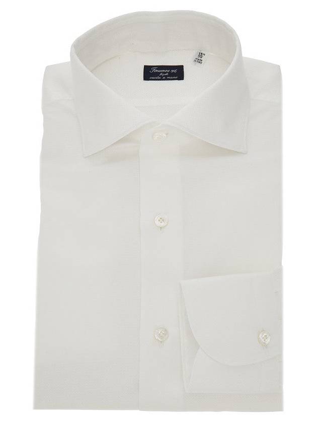 FINAMORE 'Milano' ALUMO cotton shirt