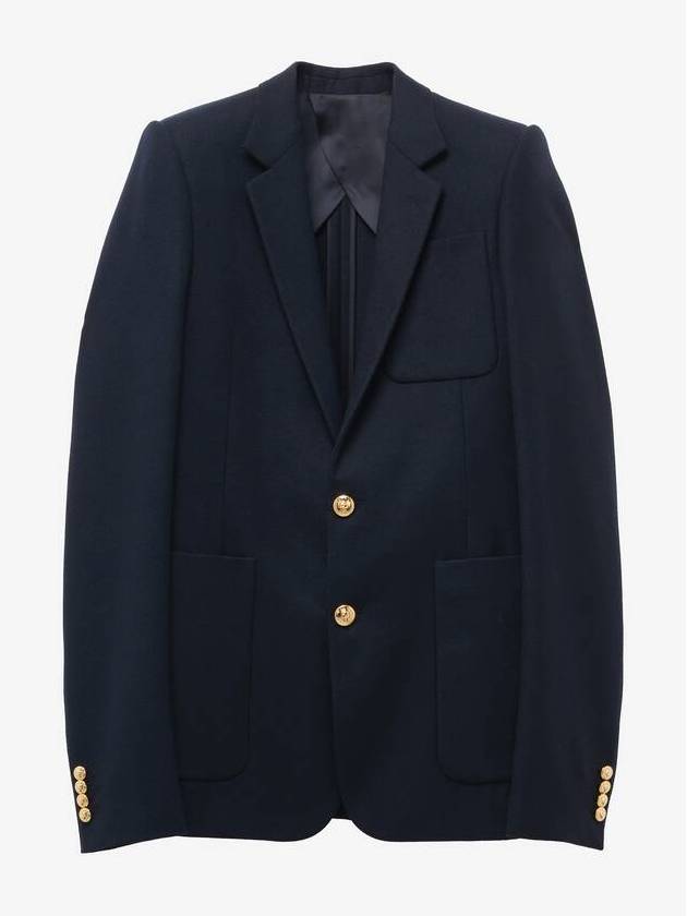 알렉산더 맥퀸 싱글 브레스티드 테일러드 재킷 809977QUABU4082