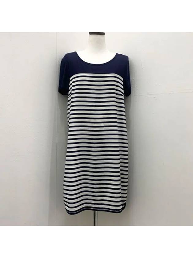 DKNY 스트라이프 반팔 원피스 CA31127
