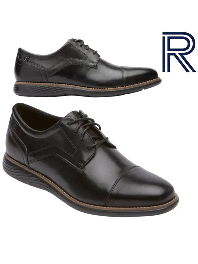 락포트 남성화 캡토 가렛 옥스포드 구두 신발 블랙