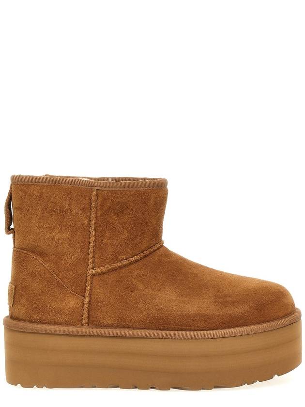 UGG 1134991CHESTNUT & 39 클래식 미니 플랫폼& 39 앵클부츠