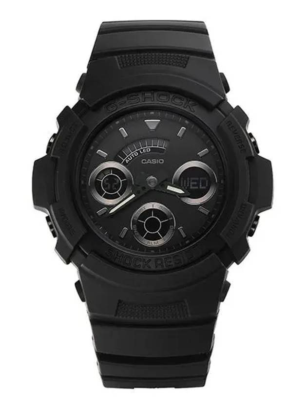 지샥 G SHOCK AW 591BB 1ADR 디지털 아날로그 남성 우레탄시계