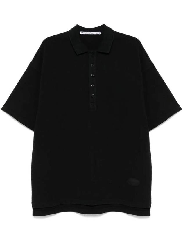 알렉산더왕 로고 패치 폴로 셔츠 UCC4241711