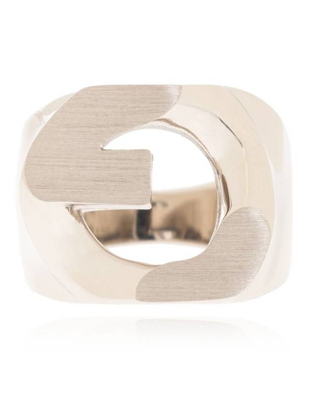 지방시 로고 컷아웃 링