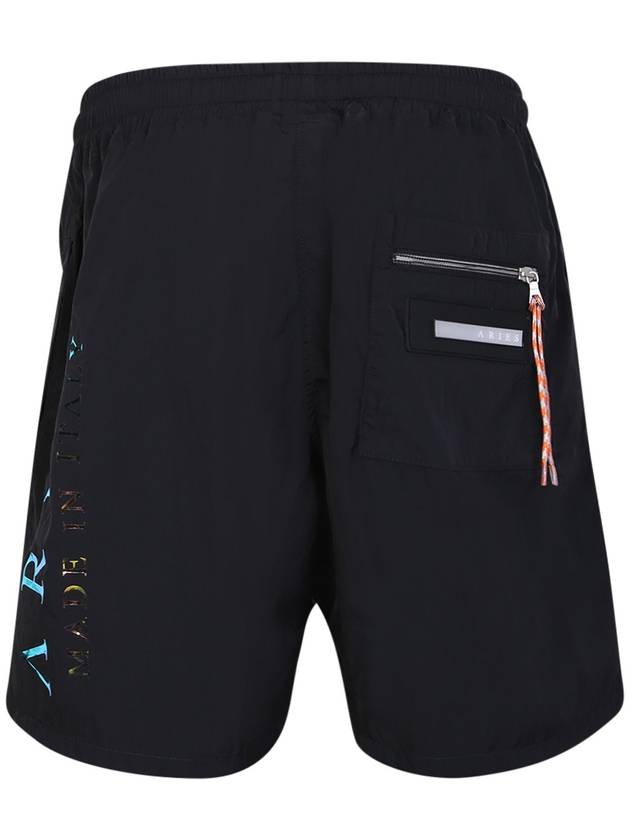 에이리스 로고 프린트 탄성 허리 반바지 Aries Logo Printed Elasticated Waist Shorts