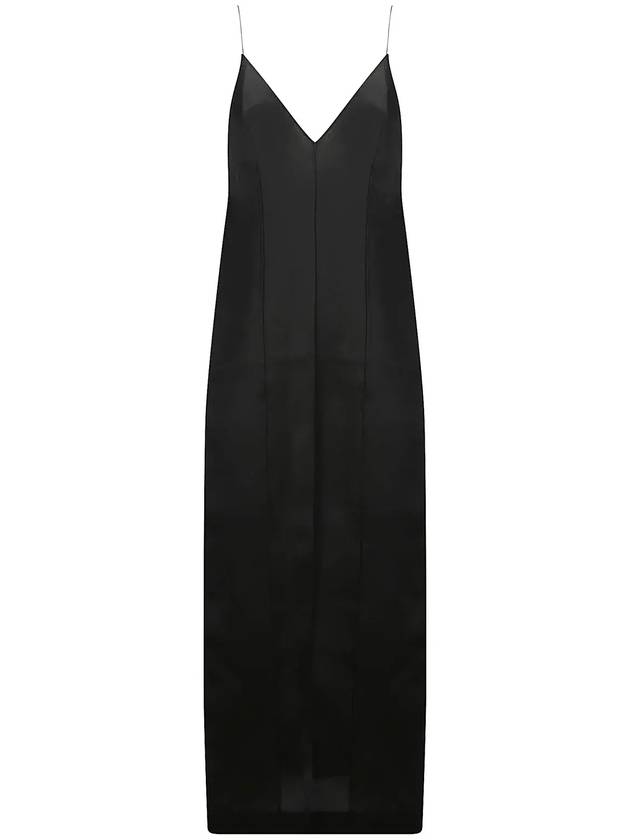 Khaite Tully 브이넥 미디 드레스 5474386_200