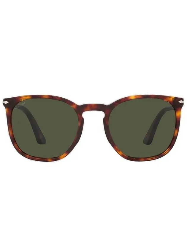 Persol 직사각형 프레임 선글라스 3316SSOLE_2431