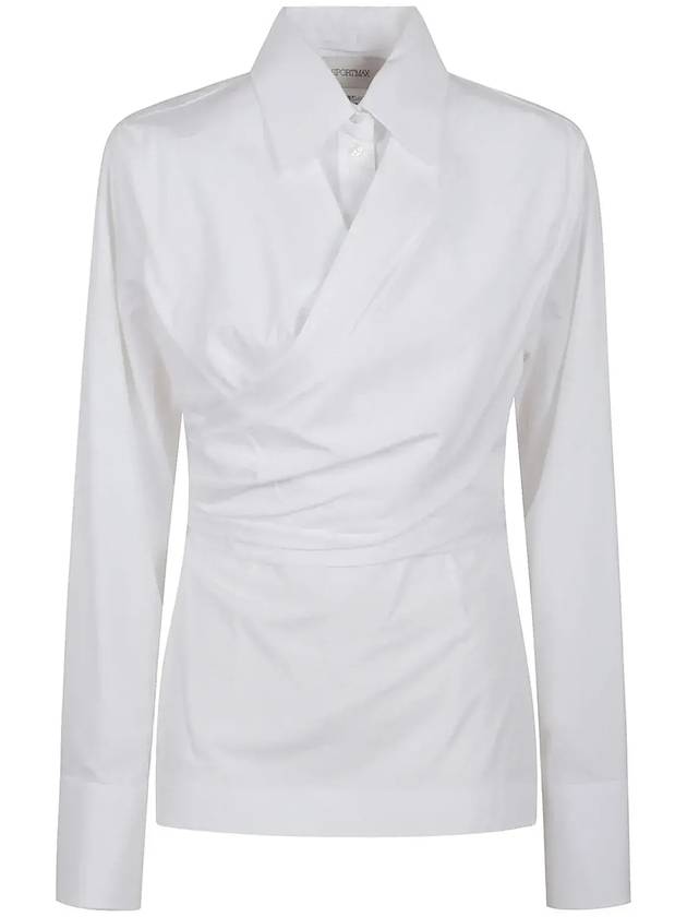 스포트맥스 오기 긴팔 셔츠 2512191021600_001BIANCOOTTICO