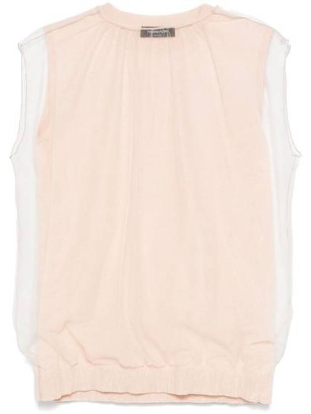 25SS 파비아나 필리피 민소매 티셔츠 MAD265F024 L294 2186 PINK