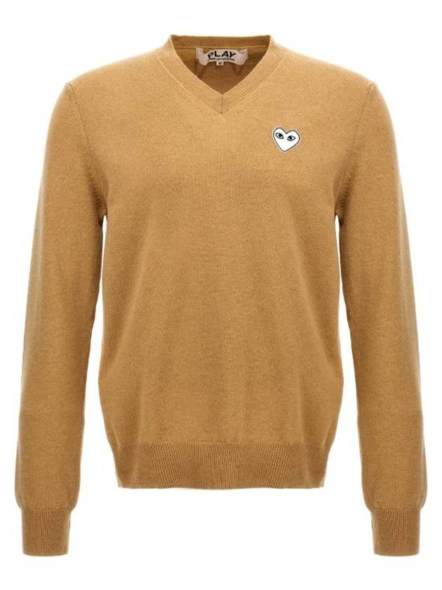 23FW 꼼데가르송 스웨터 P1N0642 Beige