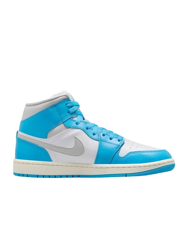 나이키 에어 조던 1 하이탑 스니커즈 다크 파우더 블루 화이트