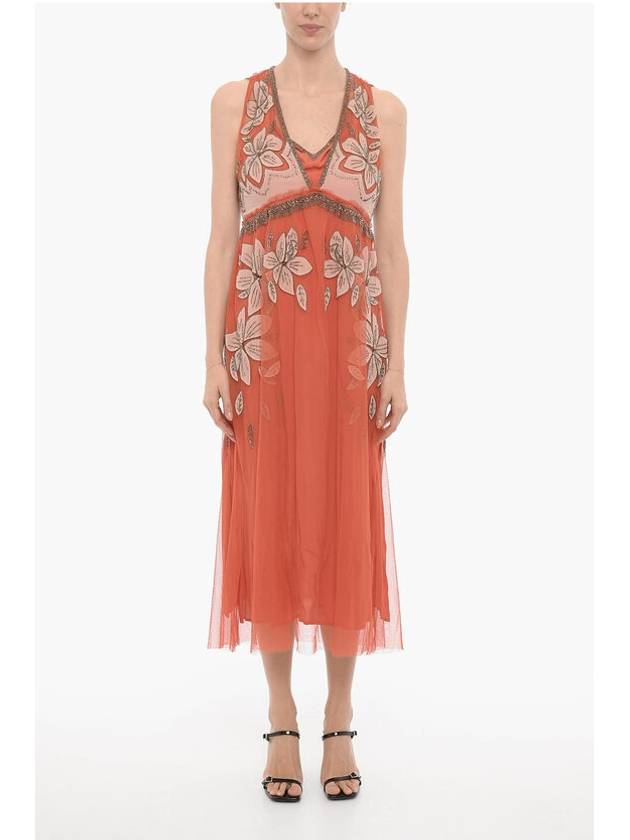 올세인츠 여성 롱 원피스