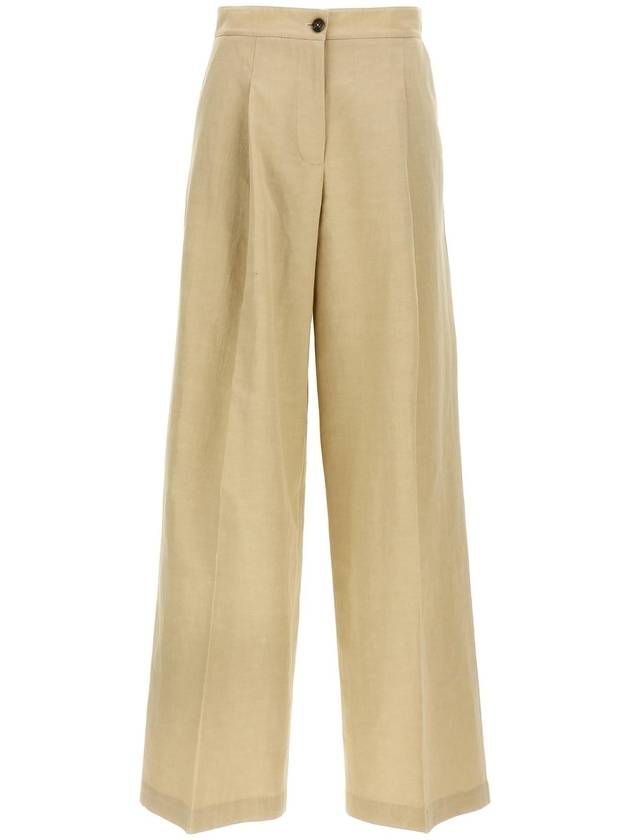 이브살로몬 Linen trousers 25E25EYP037XXCOLIA2235