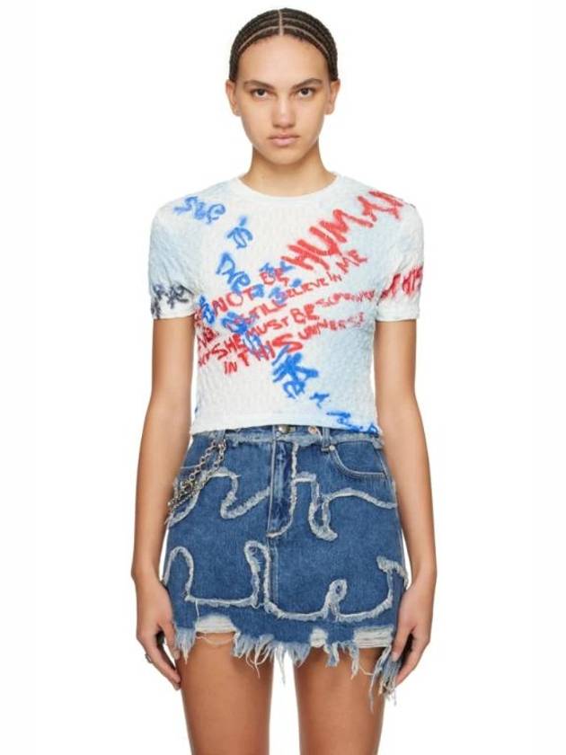 White Essential Jenny T Shirt 241375F110004