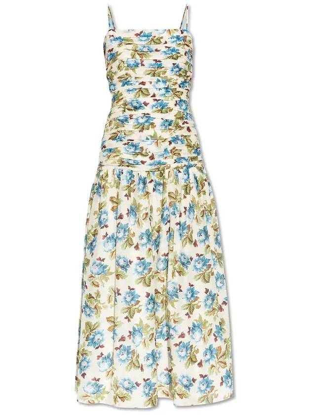 꽃무늬가 특징인 POSSE 드레스 PS11900_CREAMMULTI