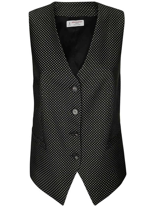 Alberto Biani Viscose Waistcoat Tie