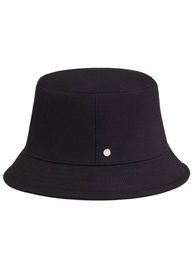 에르메스 칼비 밀라노 버킷햇 실크 코튼   팔라듐 하드웨어 블루 누아 H241085N5H