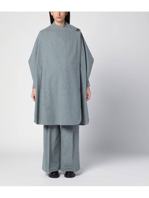 THE GARMENT Grey wool-blend cape