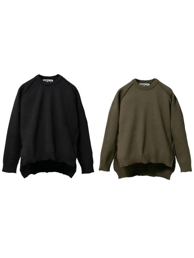 꼼데가르송 CDG 맨투맨 OUTSIDED SEAM LONG BACK PULLOVER SZ N007