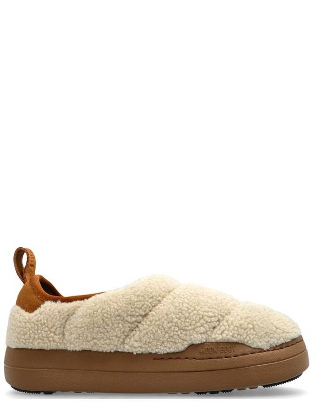 문부츠 퍼퍼 플리스 부츠