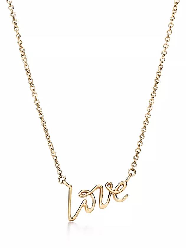 티파니앤코 러브 펜던트 18K골드 68153352 목걸이