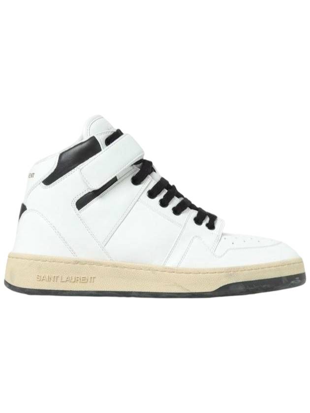 생로랑 락스 하이탑 스니커즈 화이트