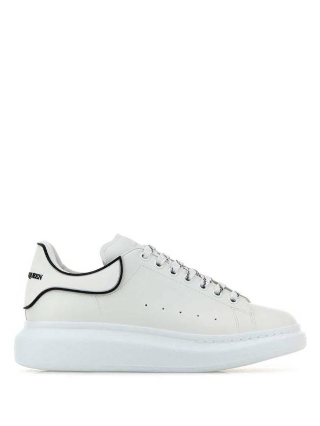 알렉산더 맥퀸 뉴테크 카프 로우탑 스니커즈 블랙 화이트