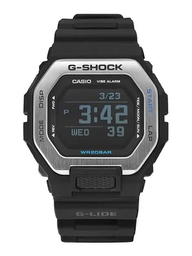 지샥 G SHOCK GBX 100 1DR 지라이드 디지털 스퀘어 스포츠 블루투스 남성 우레탄시계
