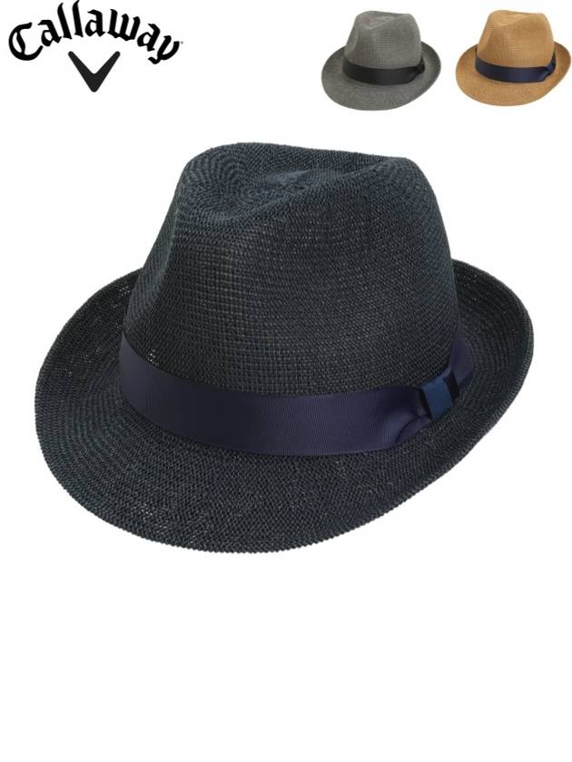 24SS 캘러웨이 남자골프모자 여름골프모자 통풍 쿨링 라피아햇