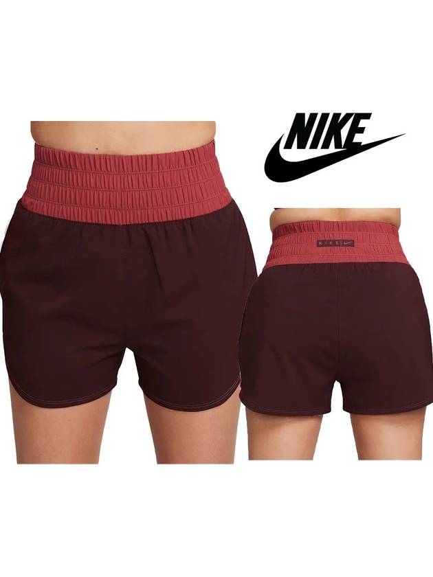 나이키 반바지 여성 울트라 SE 3인치 쇼츠 버건디