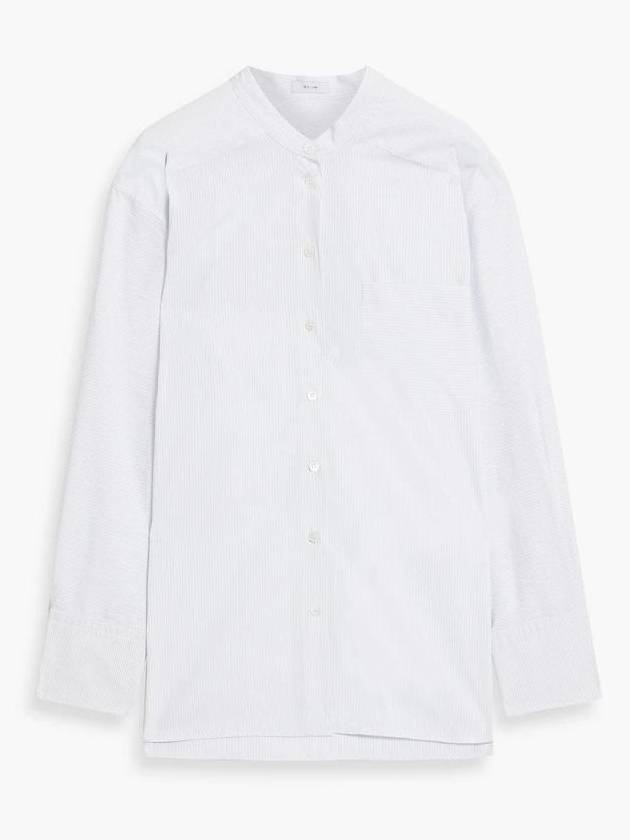 NB07 아이리스앤잉크 여성 셔츠 Tyra striped cotton poplin shirt 1647597320452553