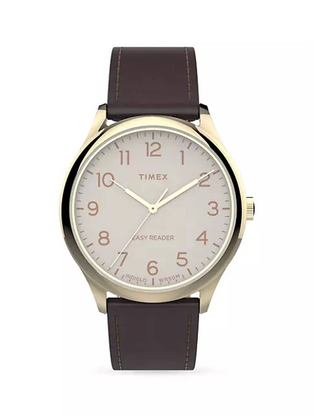 Easy Reader Gen 1 가죽 스트랩 시계 Easy Reader Gen 1 Leather Strap Watch